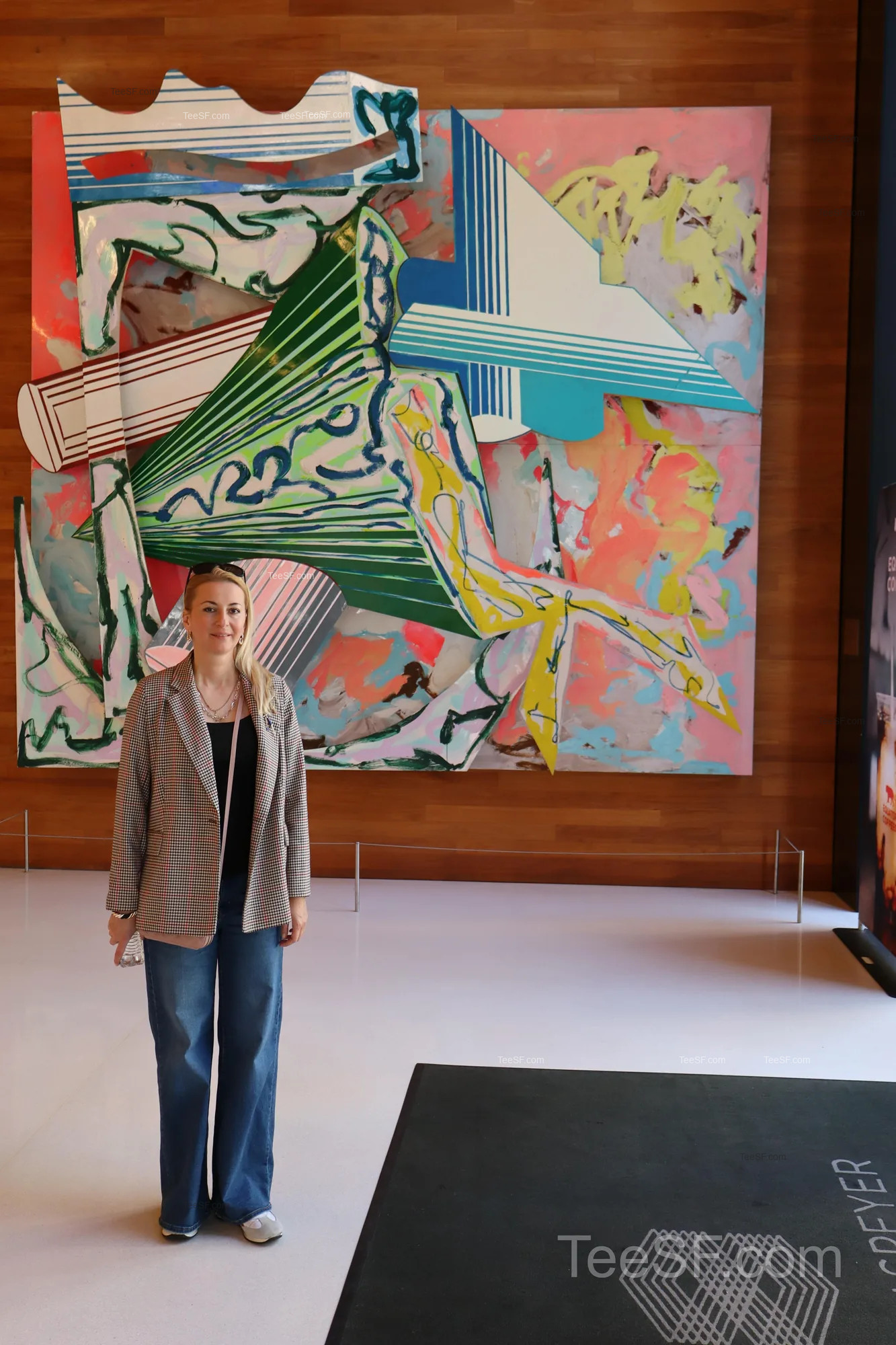 linkedin Office Colorful Art Portrait during a Stripe Sessions 2026 visit in San Francisco.